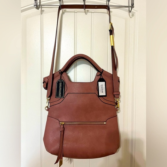 Foley + Corinna Essential City Tote in color ‘Rosewood’, NWT - Picture 1 of 12